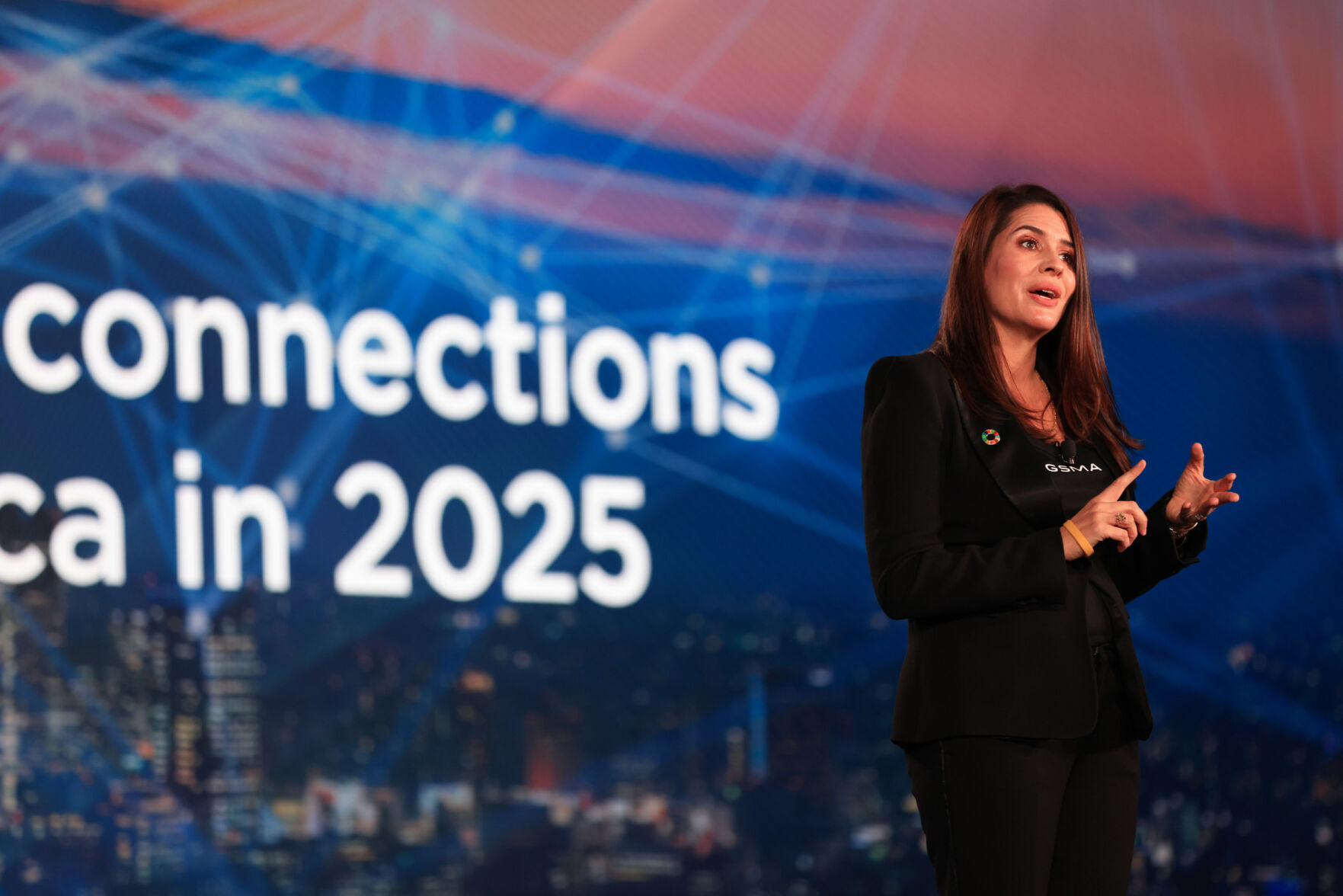 GSMA’s CMO Stephanie Lynch-Habib delivers keynote at MWC Los Angeles (PRNewsfoto/GSMA)